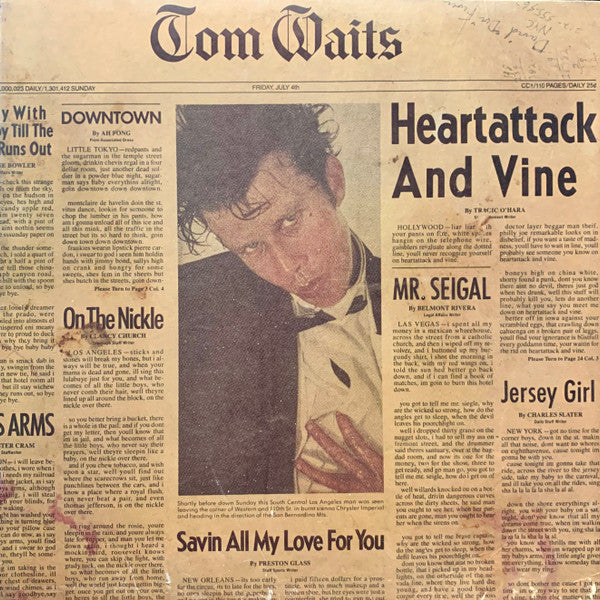Heartattack And Vine by Tom Waits