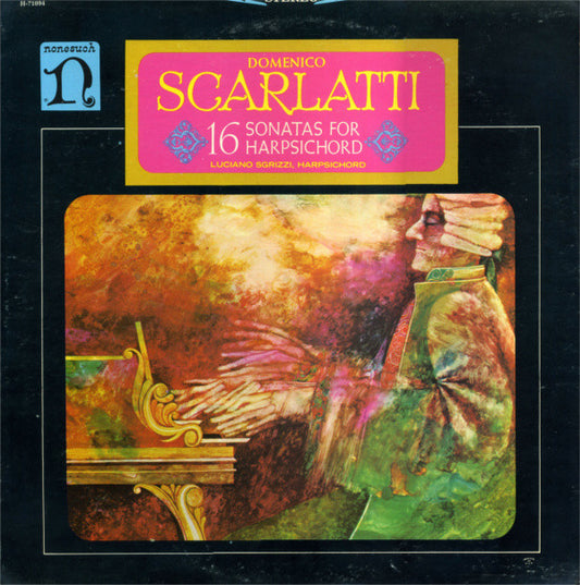 16 Sonatas For Harpsichord by Domenico Scarlatti