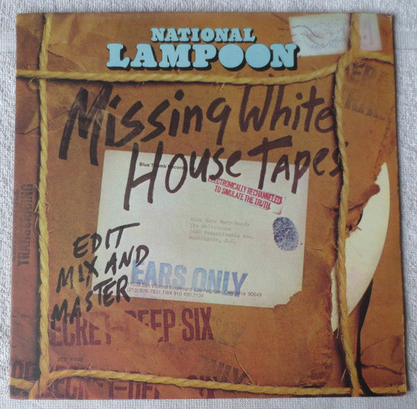 The Missing White House Tapes by National Lampoon