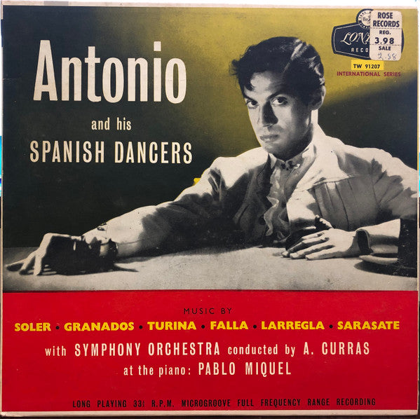 Antonio And His Spanish Dancers by Antonio "El Bailarín"