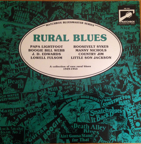 Rural Blues - A Collection Of Rare Rural Blues 1949-1953 by Various