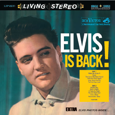 Elvis Is Back! by Elvis Presley