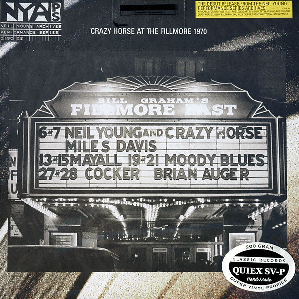 Live At The Fillmore East March 6 & 7, 1970 by Neil Young
