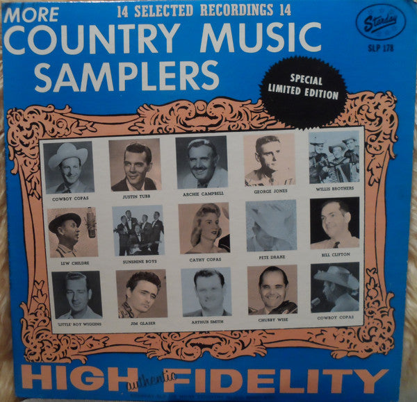 More Country Music Samplers by Various