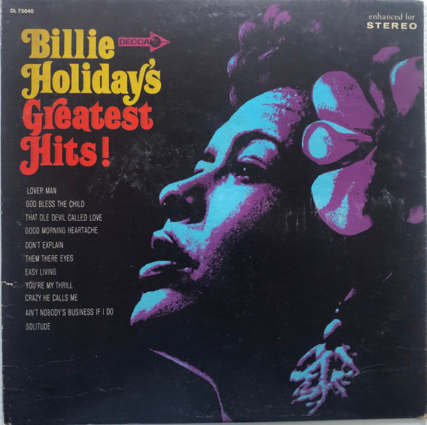 Billie Holiday's Greatest Hits! by Billie Holiday