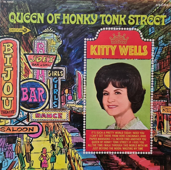Queen Of Honky Tonk Street by Kitty Wells