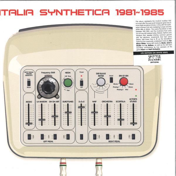 Italia Synthetica 1981~1985 by Various