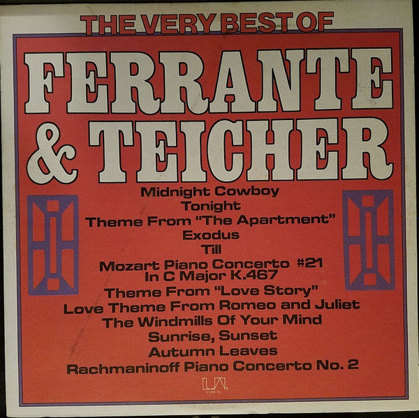 The Very Best Of Ferrante & Teicher by Ferrante & Teicher