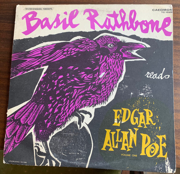 Basil Rathbone Reads Edgar Allen Poe Vol. 1 by Basil Rathbone