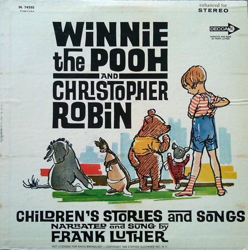 Winnie The Pooh And Christopher Robin by Frank Luther (2)
