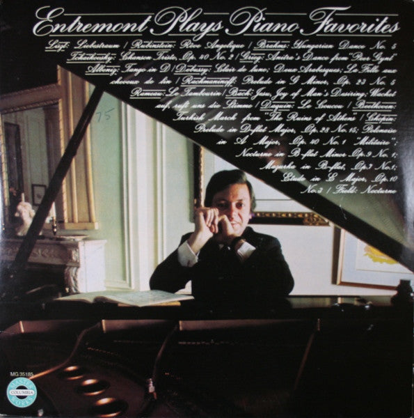 Entremont Plays Piano Favorites by Philippe Entremont