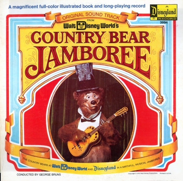 Original Soundtrack From Walt Disney World's Country Bear Jamboree by The Country Bears