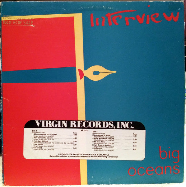 Big Oceans by Interview