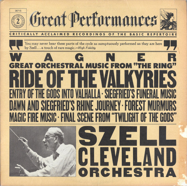 Great Orchestral Music From "The Ring" by Richard Wagner