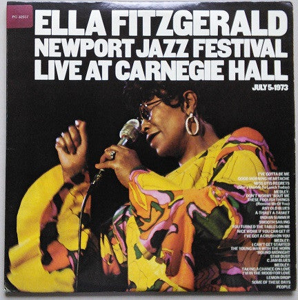 Newport Jazz Festival Live At Carnegie Hall,  July 5, 1973 by Ella Fitzgerald