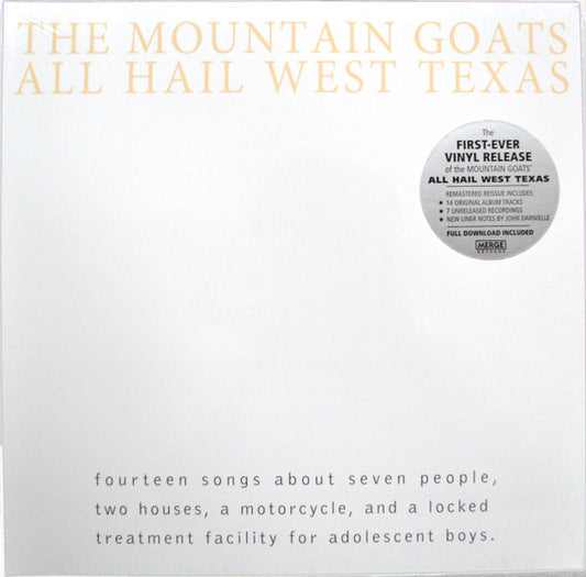 All Hail West Texas by The Mountain Goats