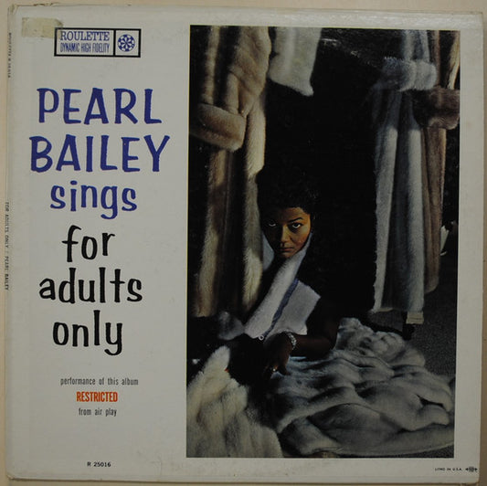 Pearl Bailey Sings For Adults Only by Pearl Bailey