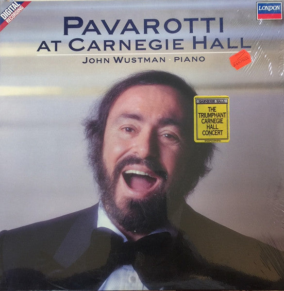 At Carnegie Hall by Luciano Pavarotti