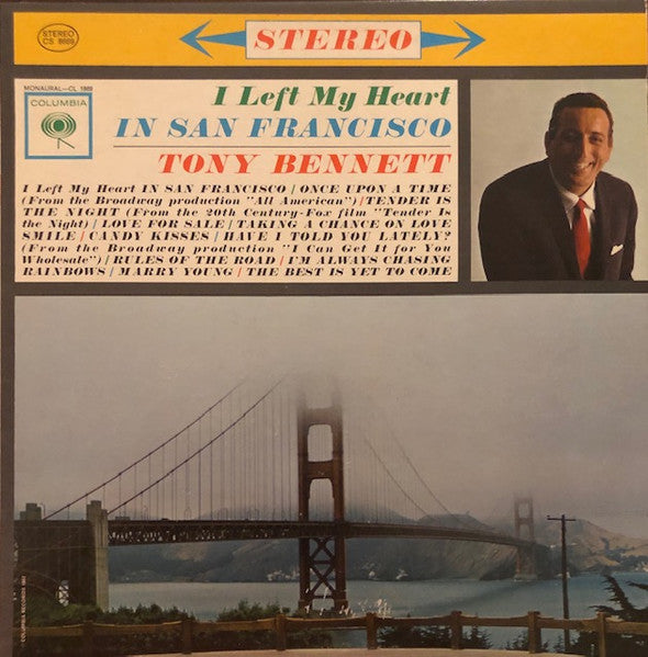I Left My Heart In San Francisco by Tony Bennett