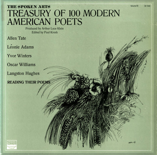 The Spoken Arts Treasury Of 100 Modern American Poets: Volume VII by Various