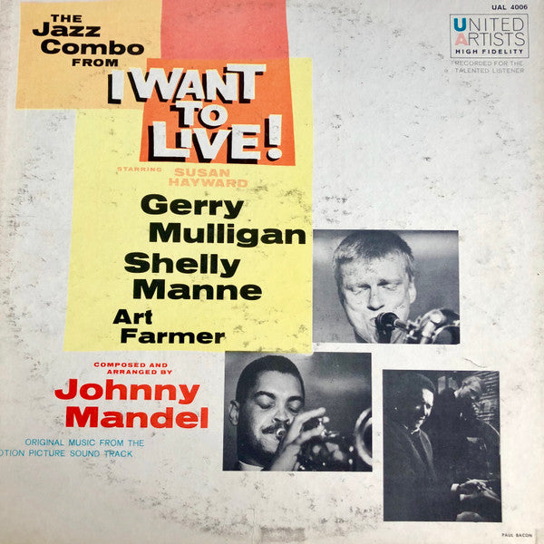 The Jazz Combo From "I Want To Live!" by Gerry Mulligan