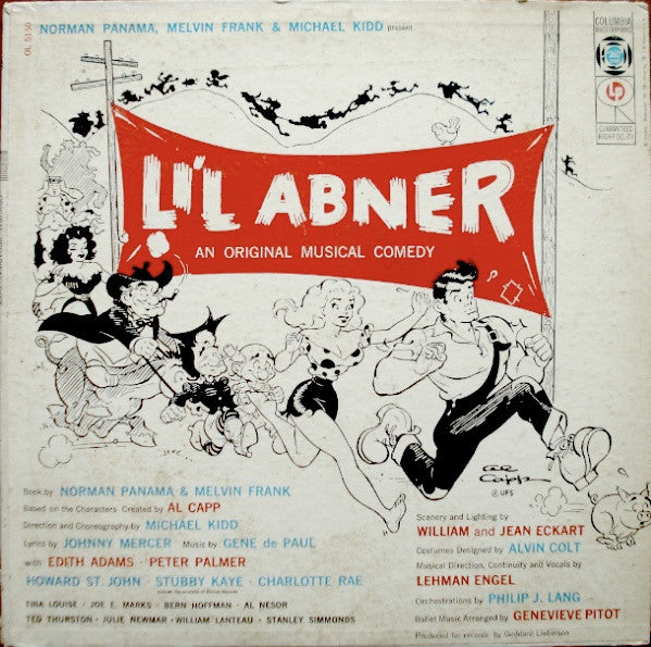 Li'l Abner (An Original Musical Comedy) by Norman Panama