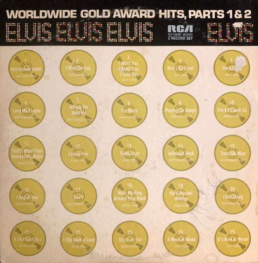Worldwide Gold Award Hits, Parts 1 & 2 by Elvis Presley