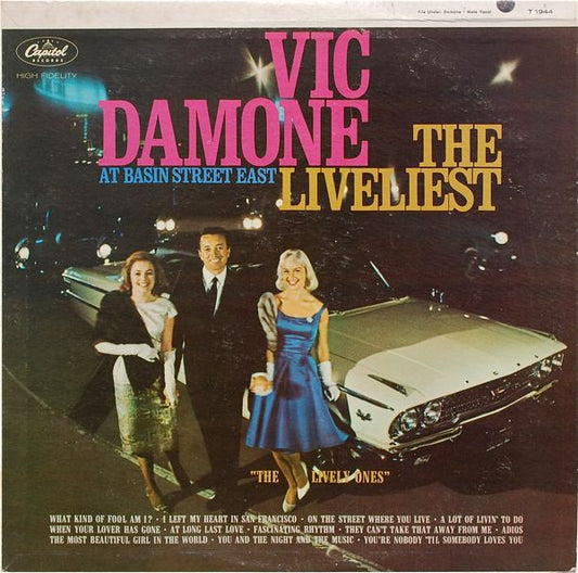 The Liveliest At Basin Street East by Vic Damone