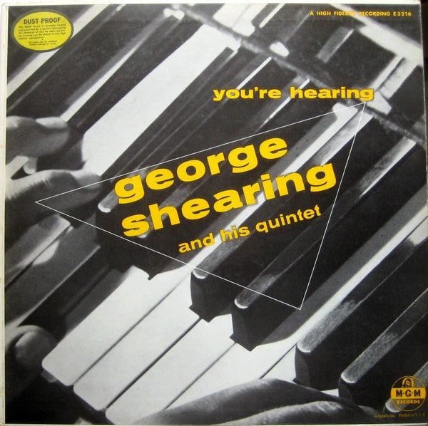 You're Hearing George Shearing And His Quintet by The George Shearing Quintet