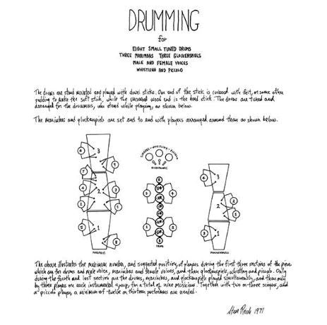 Drumming by Steve Reich
