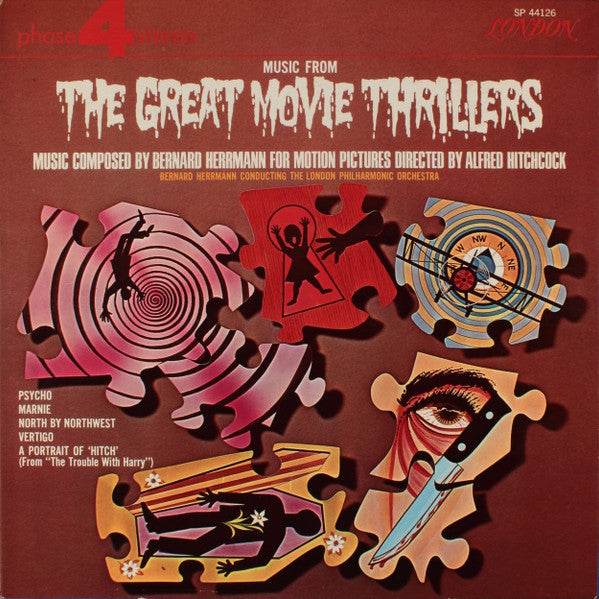 Music From The Great Movie Thrillers by Bernard Herrmann