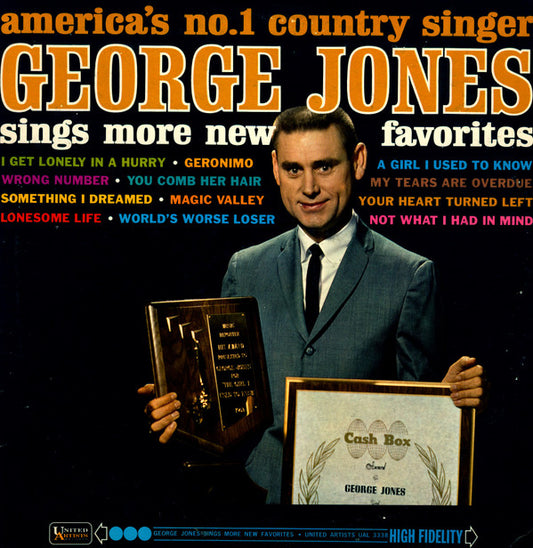 Sings More New Favorites by George Jones (2)