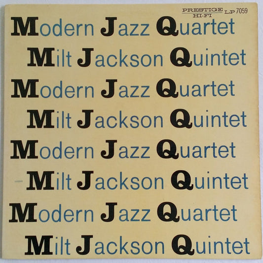 M J Q by The Modern Jazz Quartet