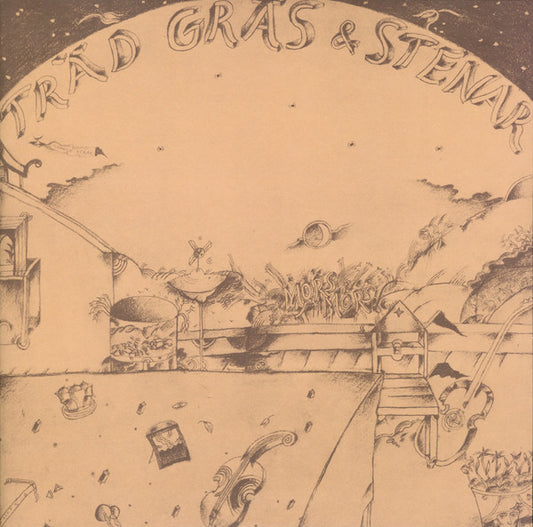 Mors Mors by Träd, Gräs Och Stenar