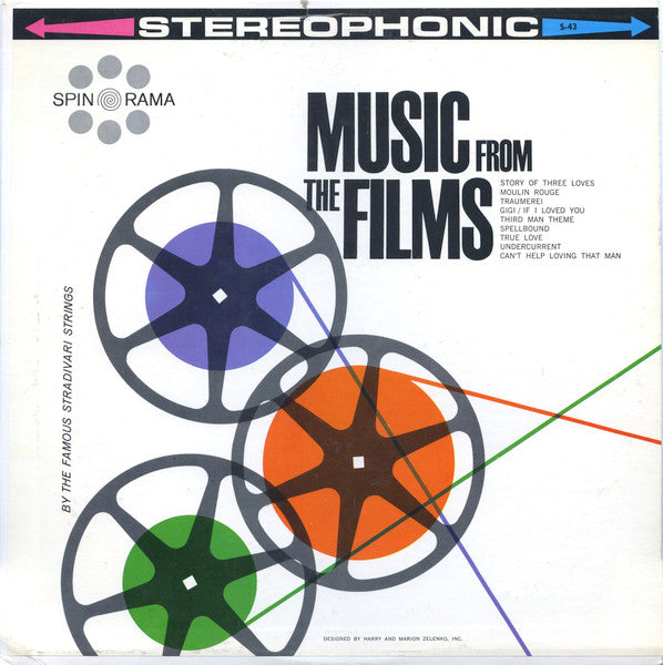 Music From The Films by Stradivari Strings