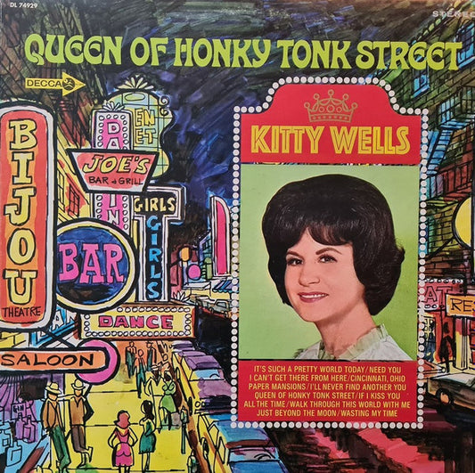 Queen Of Honky Tonk Street by Kitty Wells