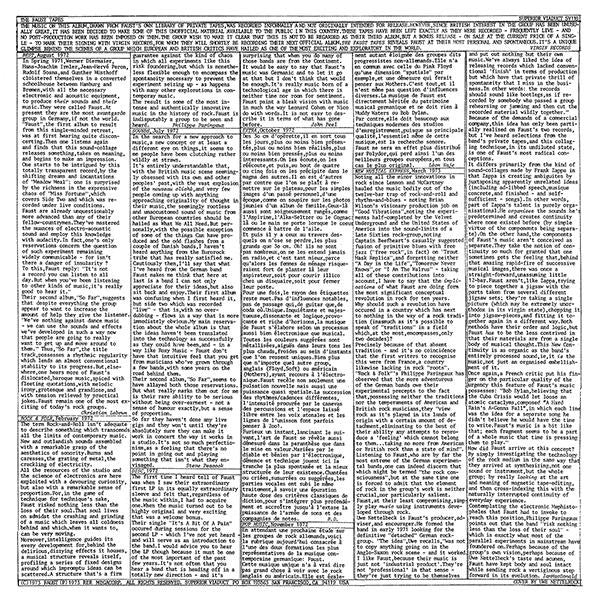The Faust Tapes by Faust