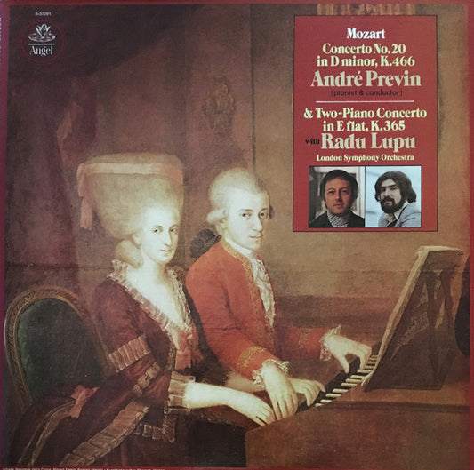 Concerto No. 20 in D Minor, K.466 & Two-Piano Concerto in E flat, K.365 by Wolfgang Amadeus Mozart