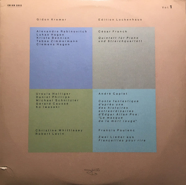 Edition Lockenhaus Vol. 1 / 2 by Gidon Kremer