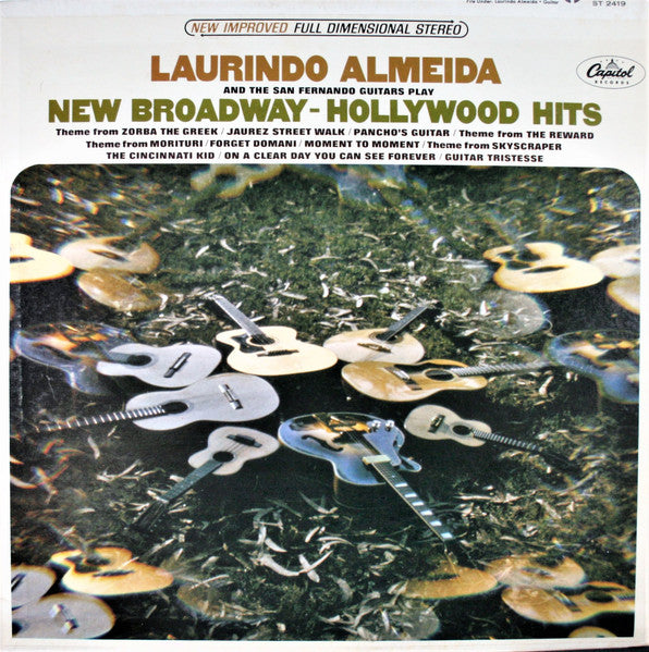 New Broadway-Hollywood Hits by Laurindo Almeida