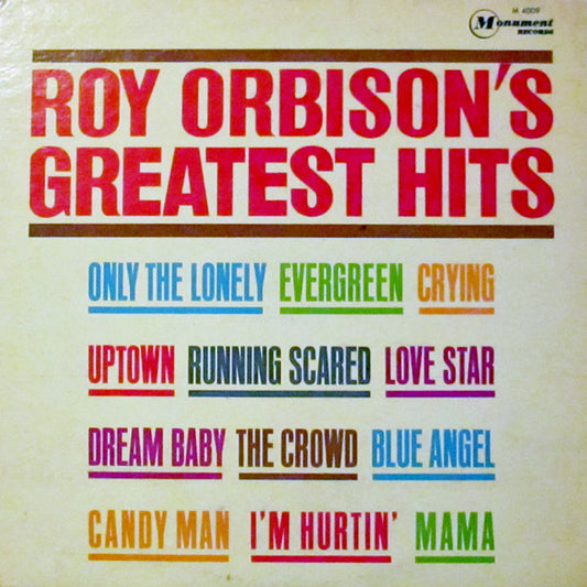 Roy Orbison's Greatest Hits by Roy Orbison