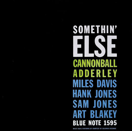 Somethin' Else by Cannonball Adderley