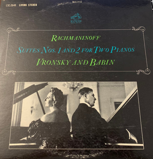 Suites Nos. 1 And 2 For Two Pianos by Sergei Vasilyevich Rachmaninoff