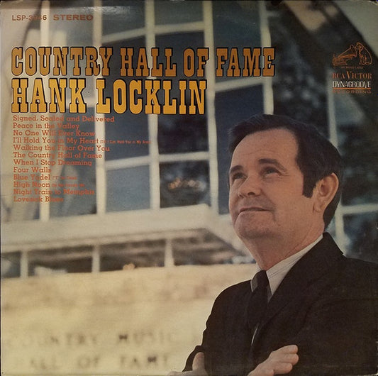 Country Hall Of Fame by Hank Locklin