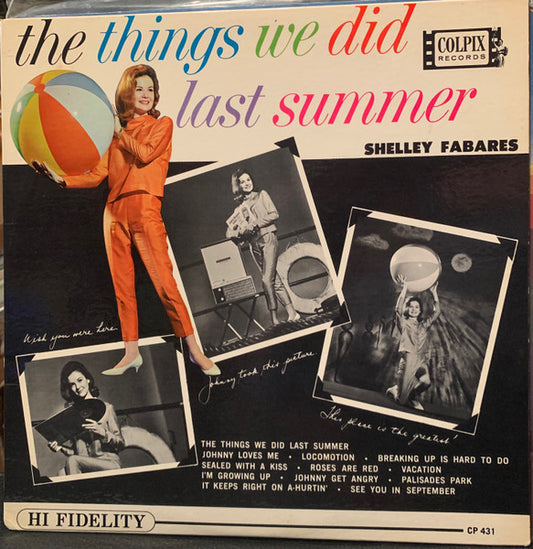 The Things We Did Last Summer by Shelley Fabares