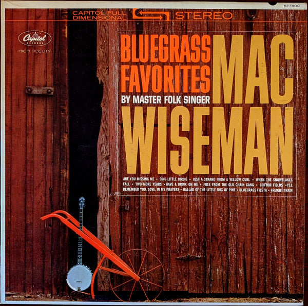 Bluegrass Favorites by Mac Wiseman