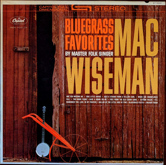 Bluegrass Favorites by Mac Wiseman