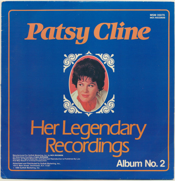 Her Legendary Recordings Album No. 2 by Patsy Cline