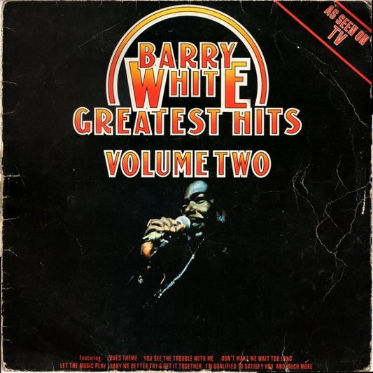 Greatest Hits Volume Two by Barry White