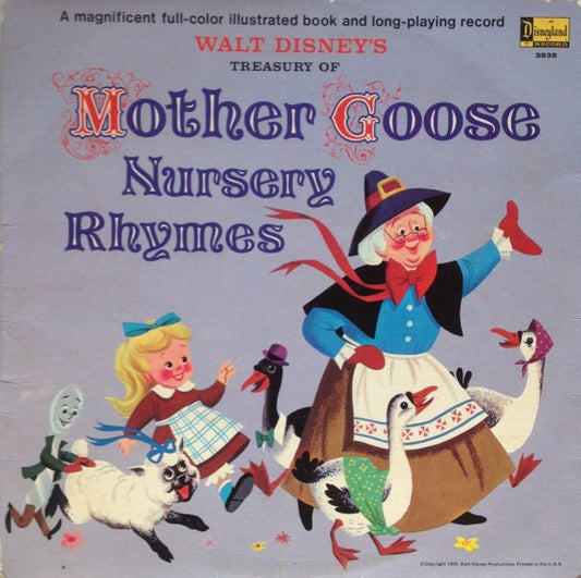 Treasury Of Mother Goose Nursery Rhymes by Sterling Holloway